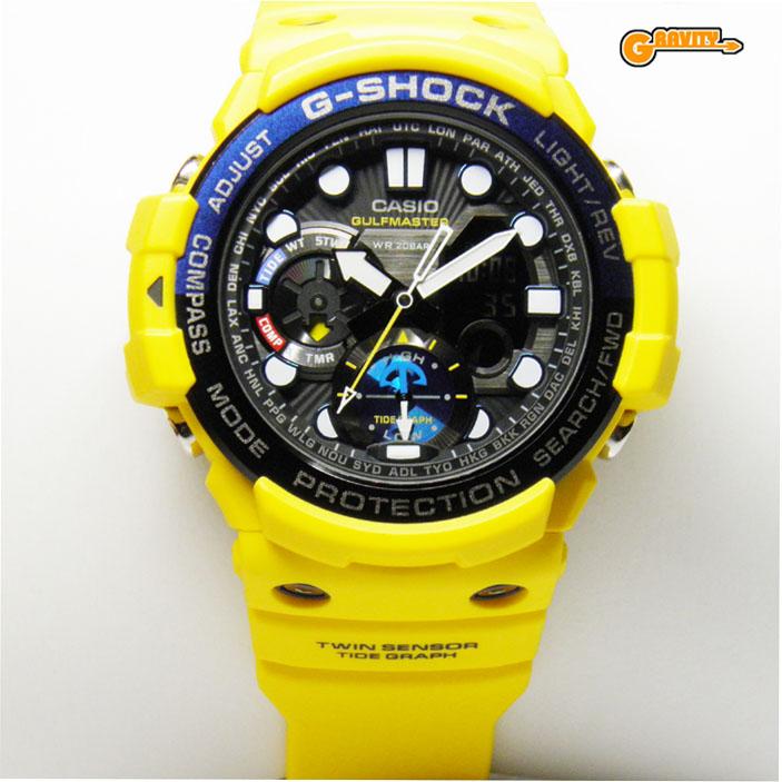 G-SHOCK GN-1000-9AJF GULFMASTER(ガルフマスター) イエロー マリン