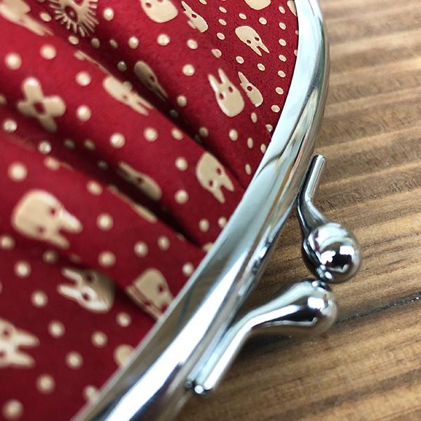 スタジオジブリ となりのトトロ 伝統印伝シリーズ 【親子がま口(赤