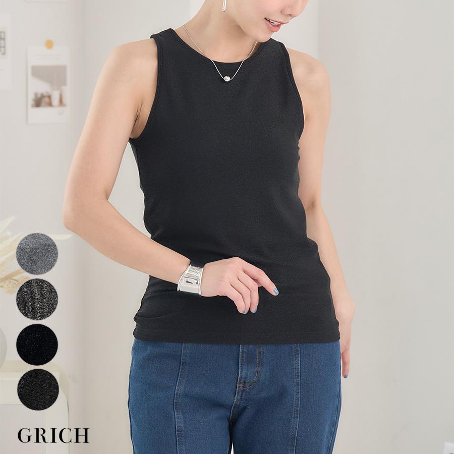 アメリカンスリーブ タンクトップ アメスリタンク レディース ラメ