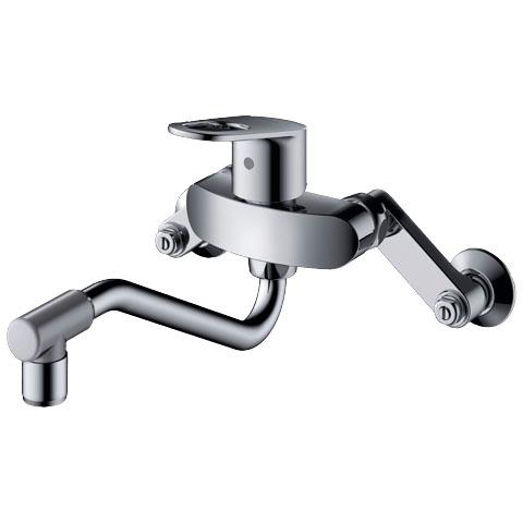 TOTO 壁付シングル混合水栓（エコシングル） 一般地仕様 TOTO