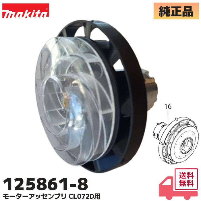 マキタ（makita） 125861-8 純正 充電式クリーナ CL072D 用モーター