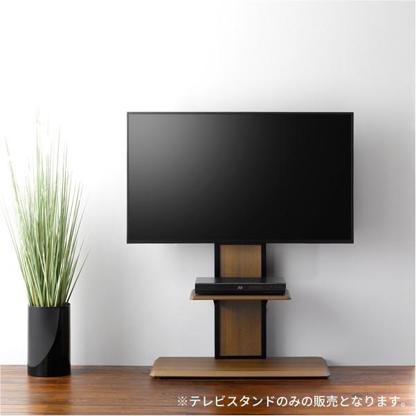 朝日木材加工 テレビスタンド 壁寄せ 壁掛け 40〜65V対応 : 家具