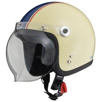 リード工業 LEAD BARTON BC-10 ジェットヘルメット アイボリー