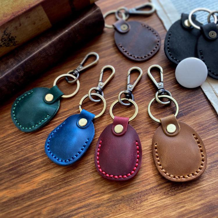 Airtag レザーキーホルダー メンズ レディース ユニセックス 本革