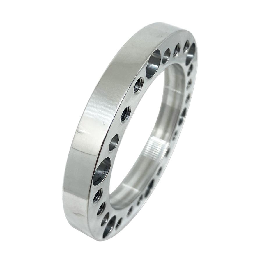 アルミビレット ポリッシュ ボス変換 マルチ アダプター モモ6穴