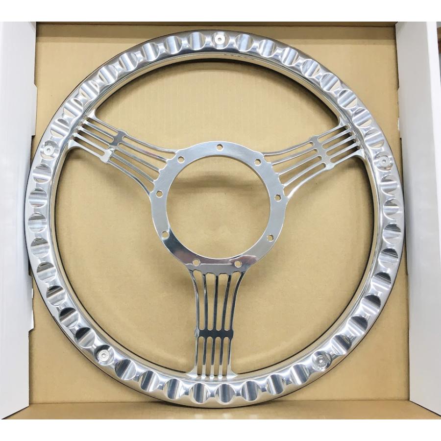 カスタム アルミ ビレット バンジョー ステアリング ハンドル 黒革 9穴