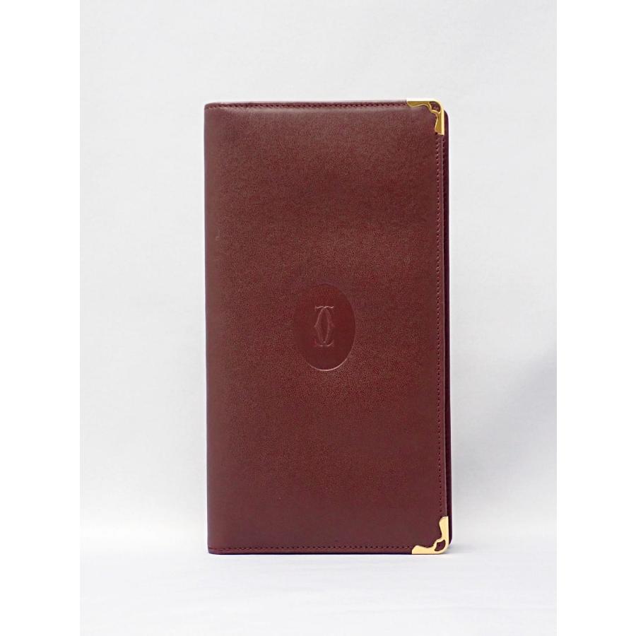 Cartier（カルティエ） マストライン 長札入れ 二つ折り 財布 札入れ