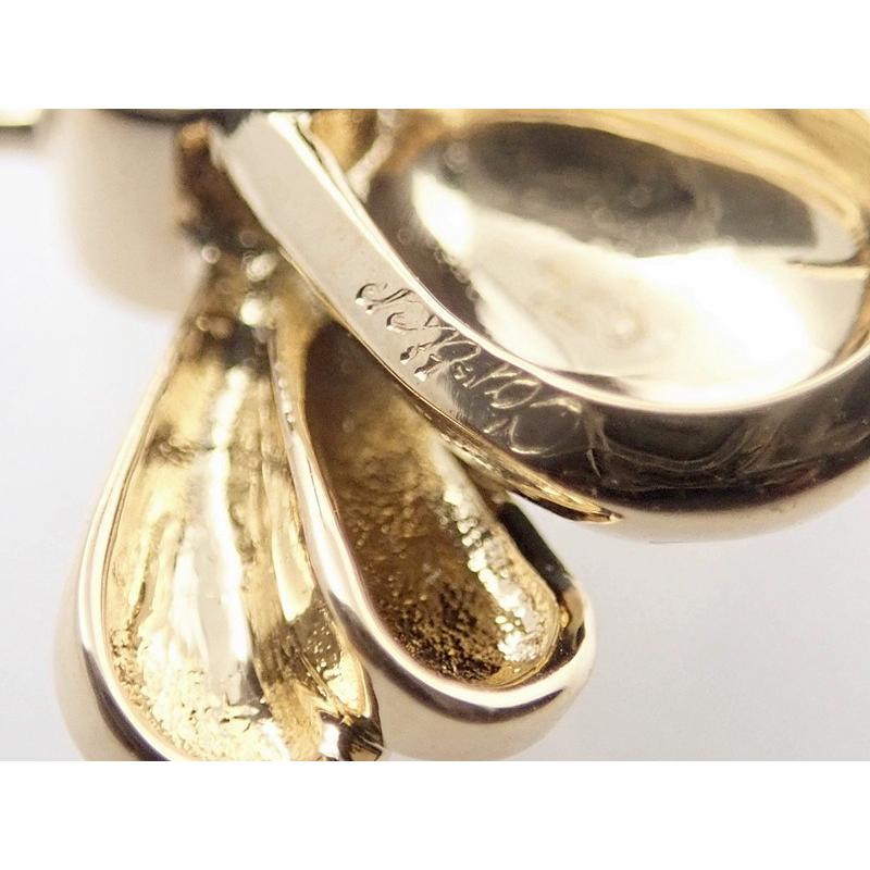 Cartier（カルティエ） 750 イエローゴールド ダイヤ ピンブローチ