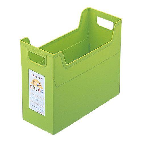 ナカバヤシ セラピーキッズカラーファイルボックスA4グリーン フボ-TC4