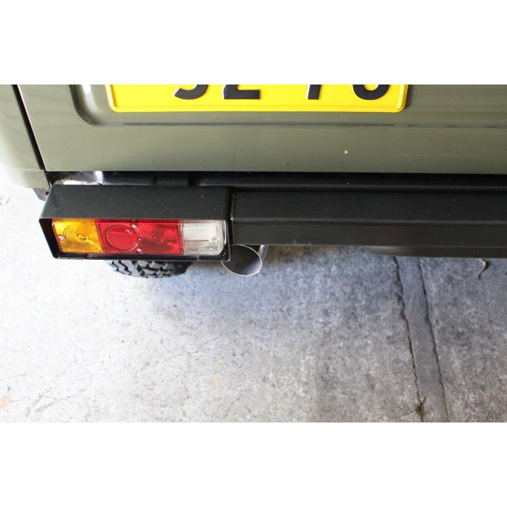 ジムニー マフラー JA12 JA22W SSマフラー2 ナナメ出し Kudo-j/工藤