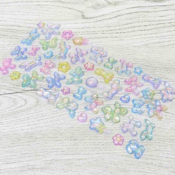 ボンボンドロップシール churukira ばるーんボンボン オーロラ 【正規