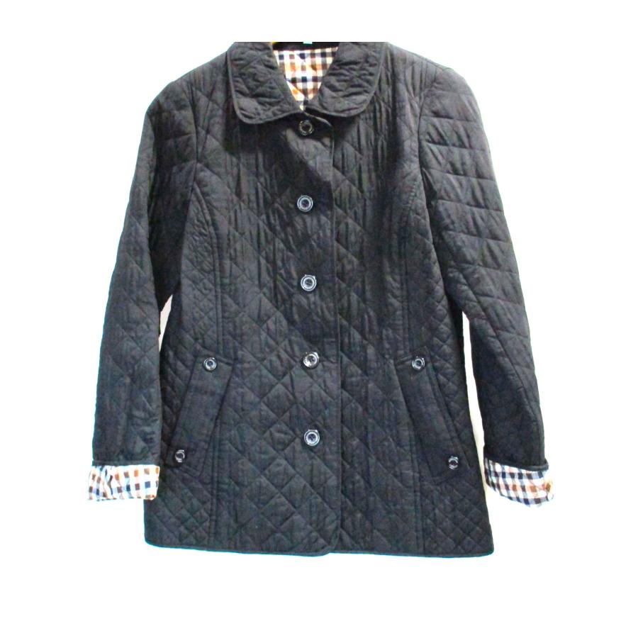 Aquascutum（アクアスキュータム） 中綿コート キルティング サイズ 黒