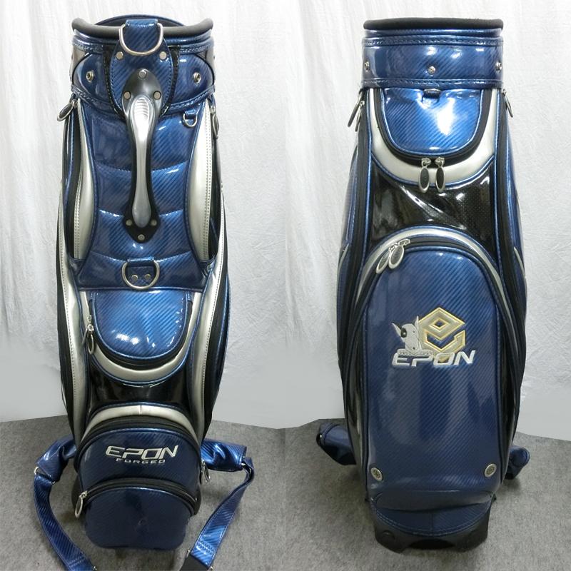 エポン EPON 鍛造くん エナメル 3点式 キャディバッグ カラー