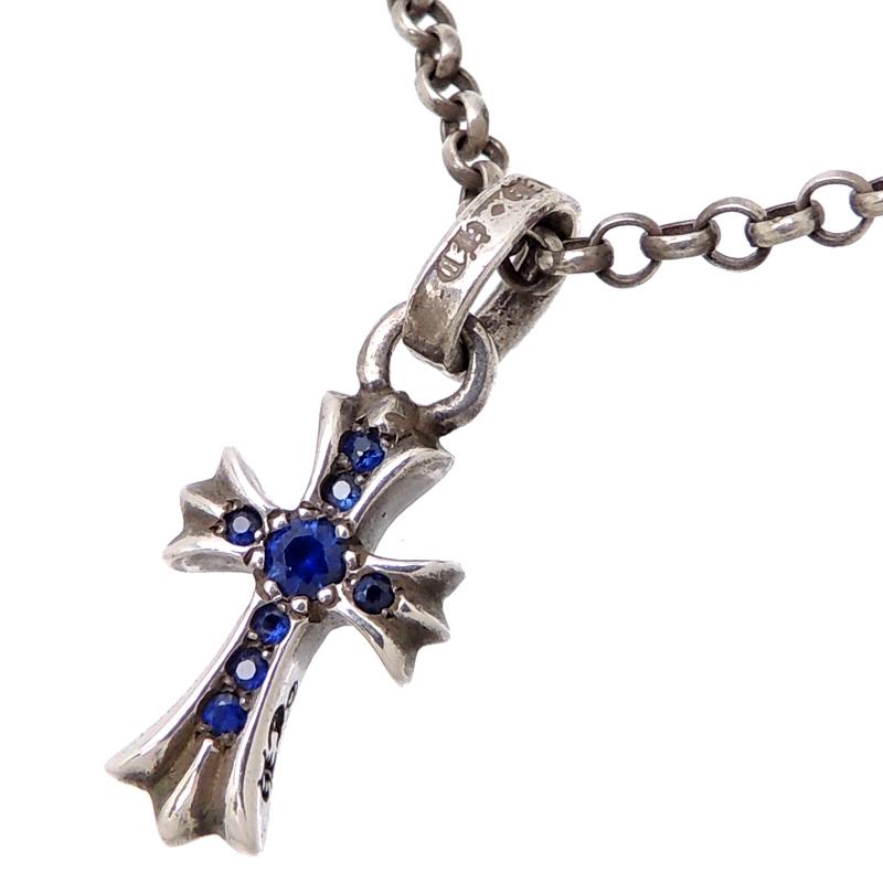 銀座店］CHROME HEARTS クロムハーツ ベビーファット サファイア