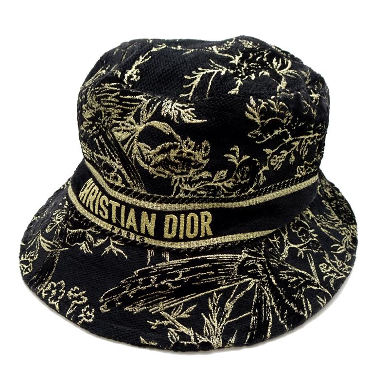 銀座店］Dior ディオール バケットハット 31JAR923 ハット ベロア