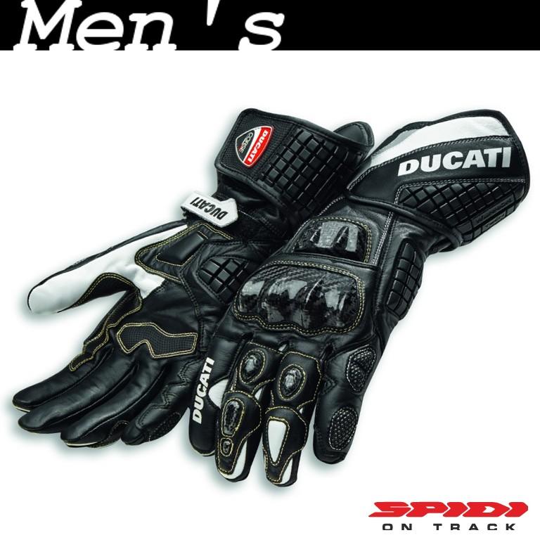 DUCATI（ドゥカティ） ☆Ducati Corse C3 レザーグローブ 黒 サイズL