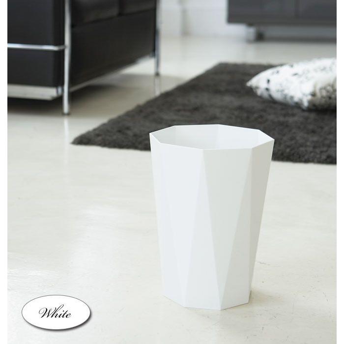 山崎実業 ゴミ箱 リビング 白 黒 小さい おしゃれ シンプル 北欧