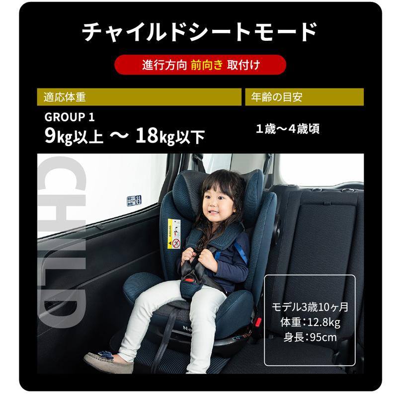 ベビー チャイルドシート ジュニアシート リクライニング ロングユース