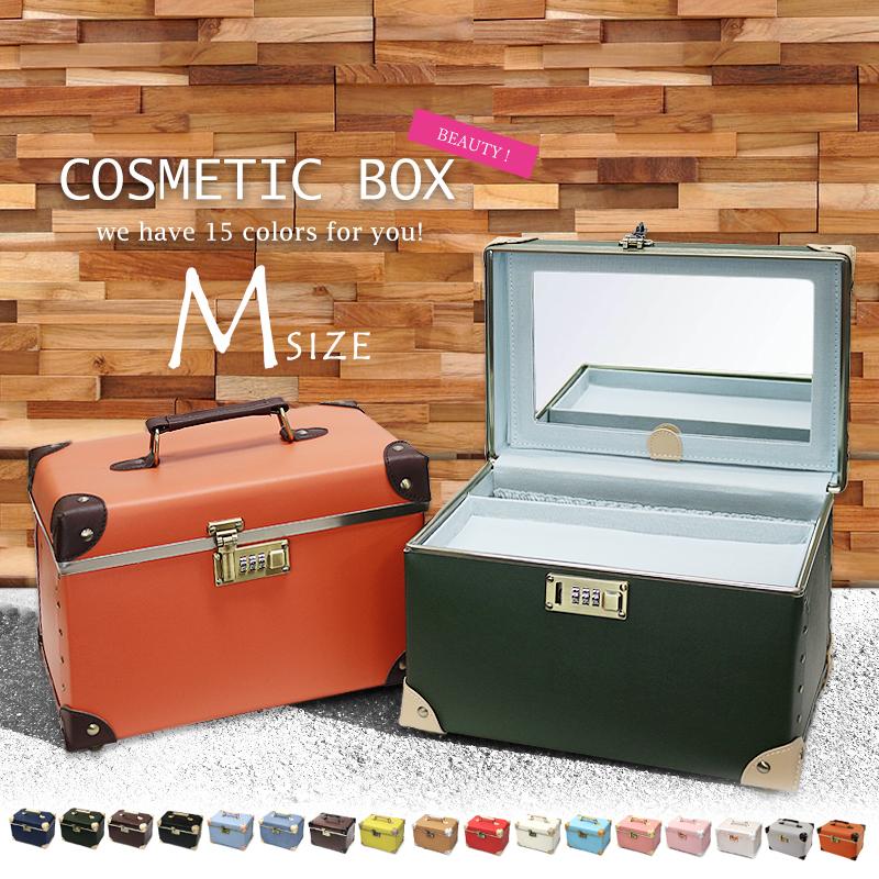 ポーチプレゼント ホワイトデー】メイクボックス 鏡付き 大容量 コスメ
