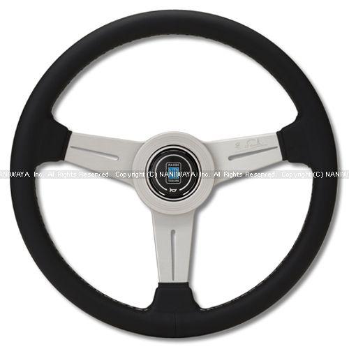 NARDI/ナルディ CLASSIC（クラシック） ブラックレザー/シルバー