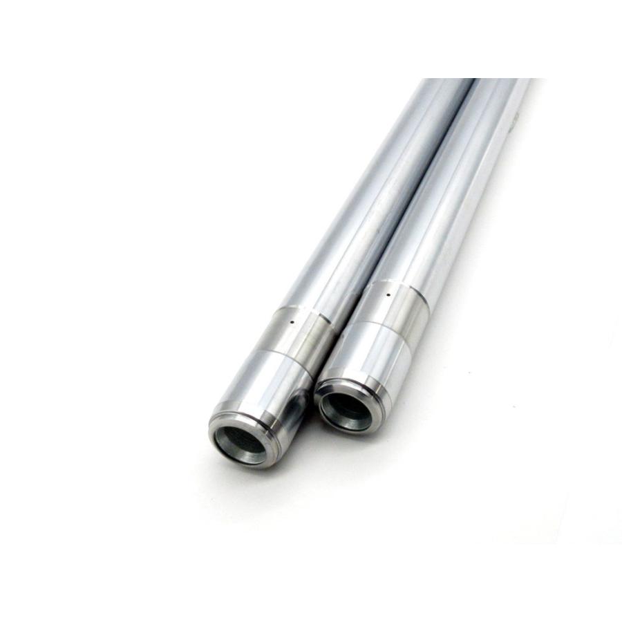 新品フロントフォーク インナーチューブ 1台分 SL シルバーメッキ