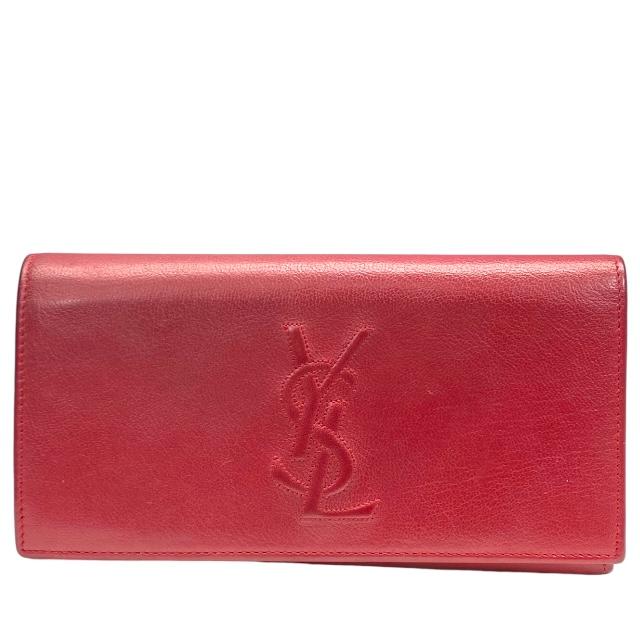 SAINT LAURENT イブサンローラン 財布 長財布 ロングウォレット 二