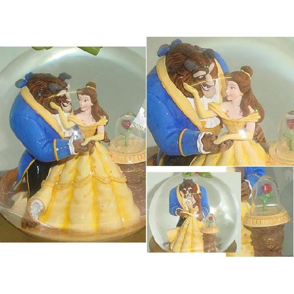 US ディズニー限定」 美女と野獣 “プリンセス・ベル”オルゴール スノー