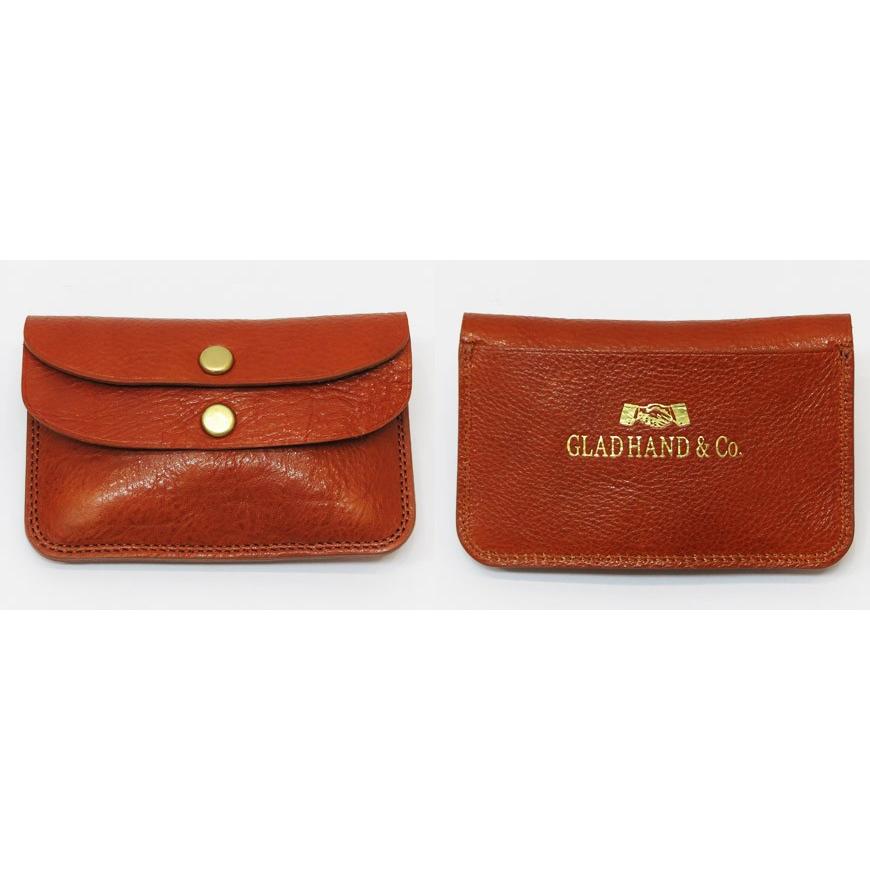 GLAD HAND（グラッドハンド） レザー ダブルフラップ コインケース