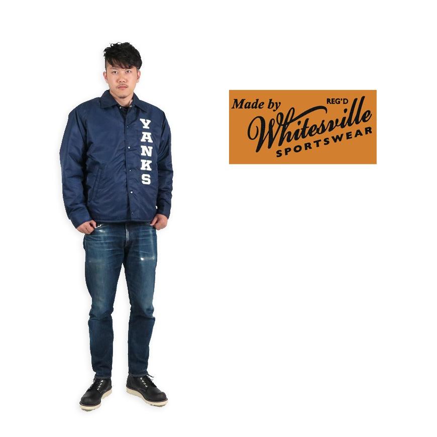 WHITESVILLE WHITES VILLE ホワイツビル ナイロン コーチジャケット