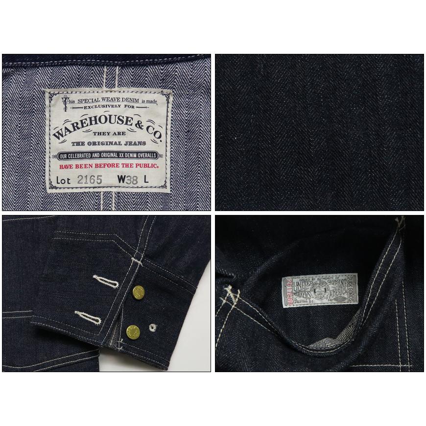 WAREHOUSE（ウエアハウス） ウェアハウス インディゴヘリンボーン