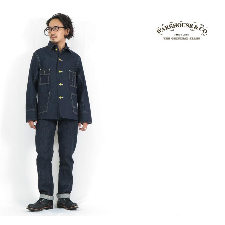 WAREHOUSE（ウエアハウス） ウェアハウス インディゴヘリンボーン