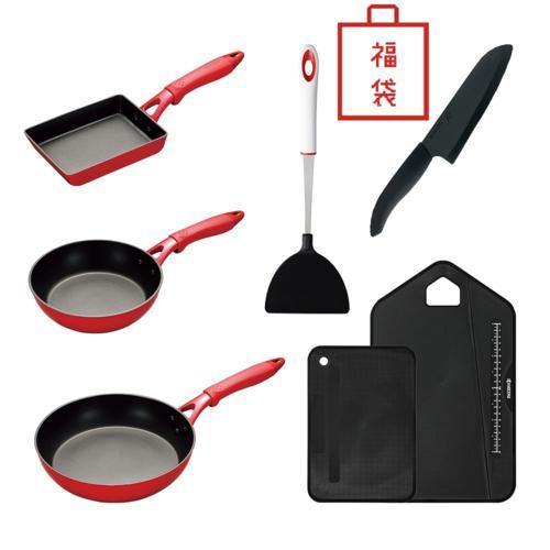 京セラ(KYOCERA) セラフォートフライパン福袋 7点セット IH対応