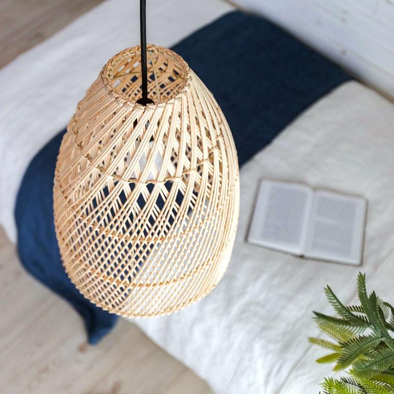 ELEMENTS ペンダントライト ランプシェード 照明 ラタン 籐 吊り下げ
