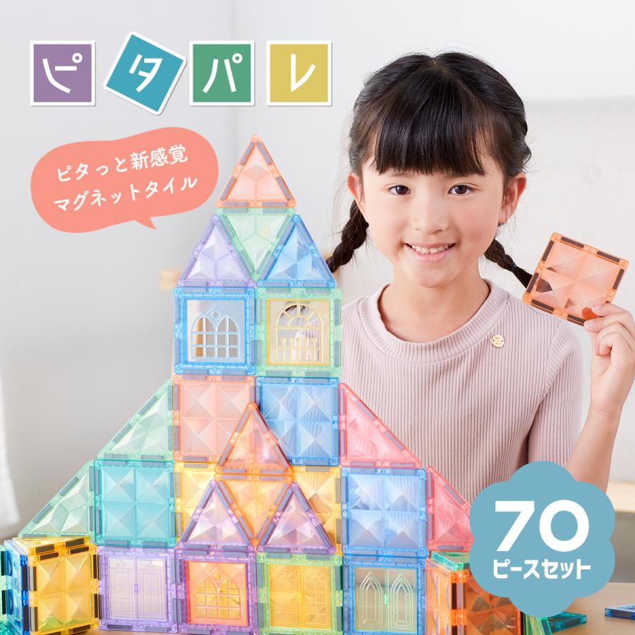 マグネットブロック ピタパレ ベーシックセット70 マグネットタイル