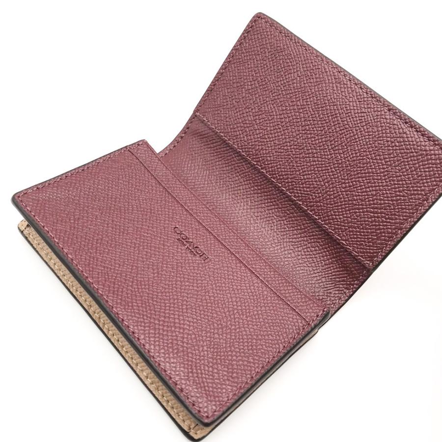 COACH（コーチ） 名刺入れ ☆COACH☆ ビジネス カードケース トープ
