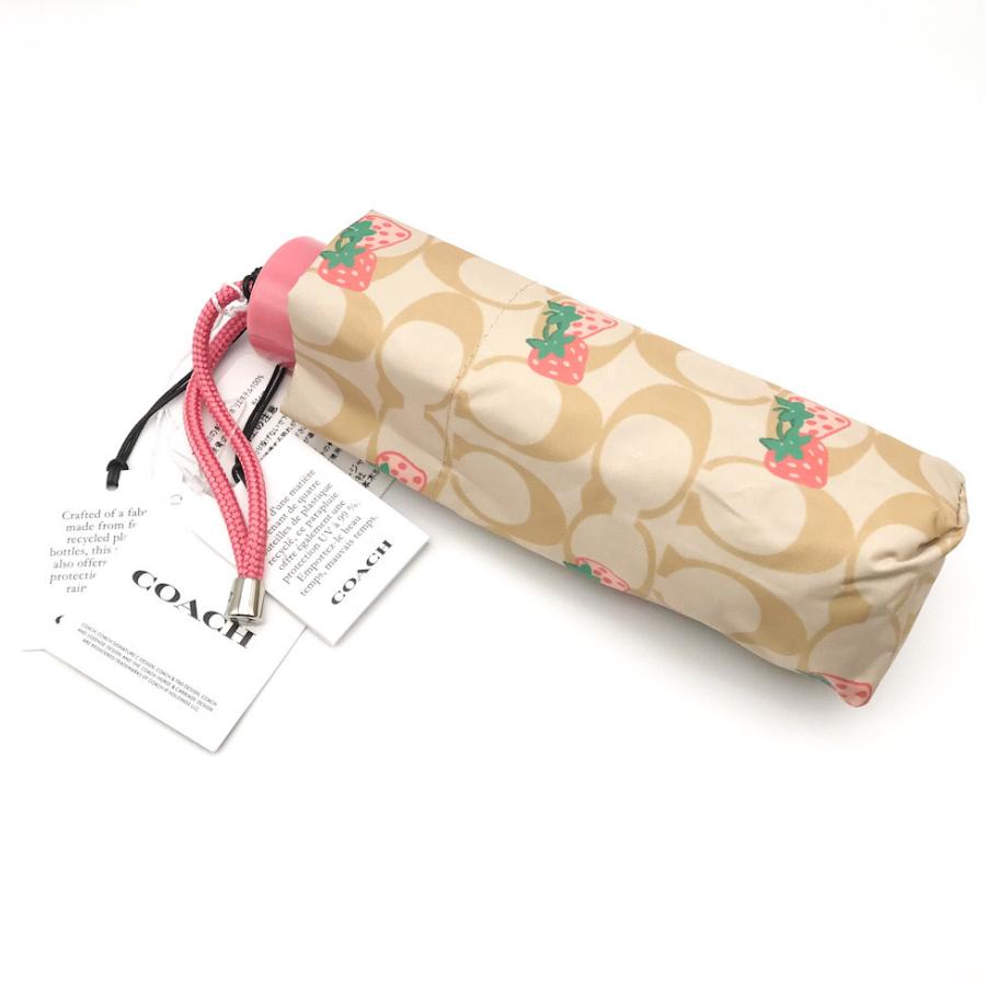 COACH（コーチ） 折りたたみ傘 ☆COACH☆ UV プロテクション ミニ