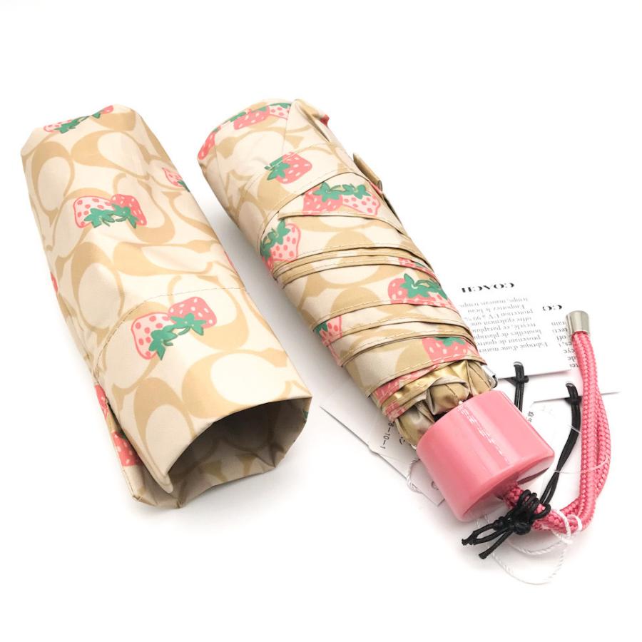 COACH（コーチ） 折りたたみ傘 ☆COACH☆ UV プロテクション ミニ