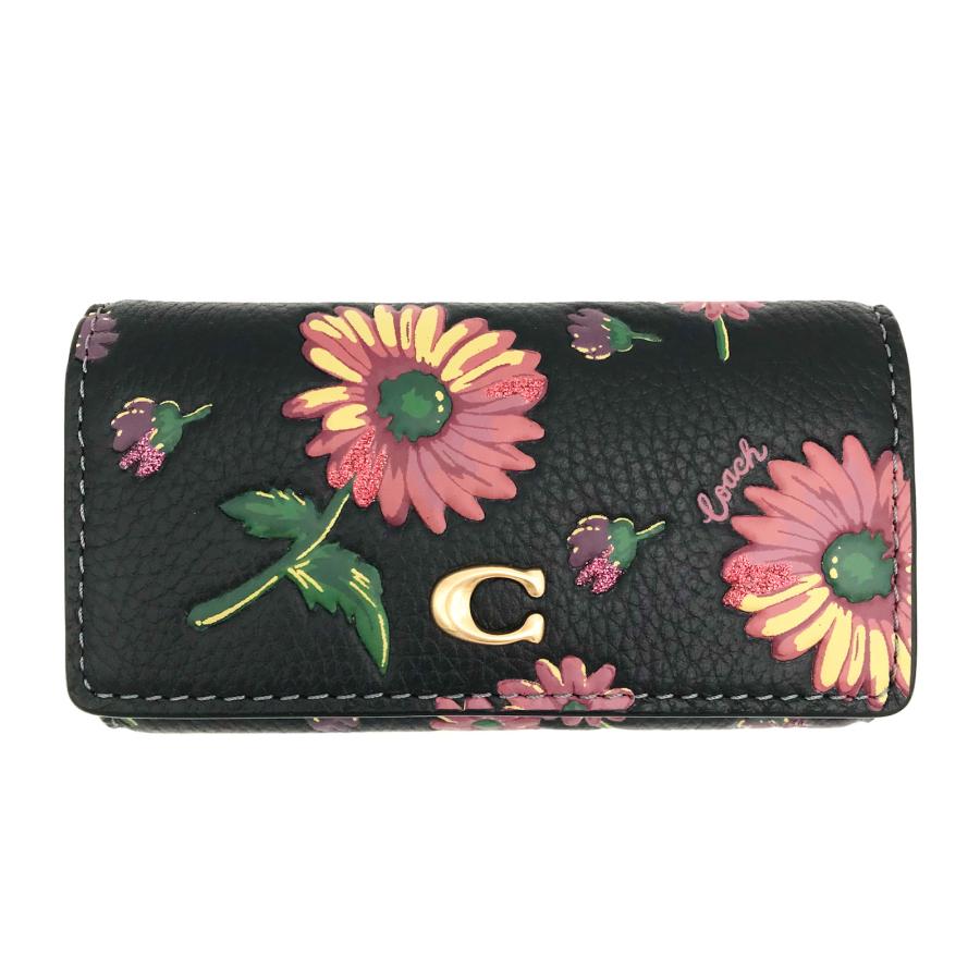 COACH（コーチ） ☆COACH☆ 6リング キーケース フローラル プリント