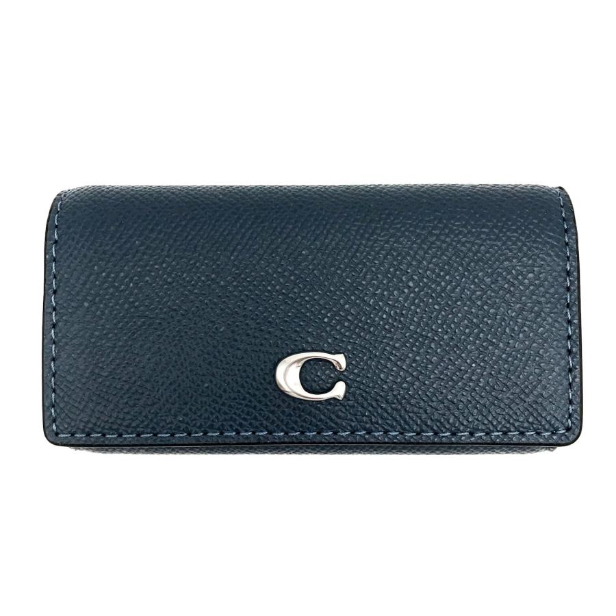 COACH（コーチ） ☆COACH☆ 6リング キーケース クロスグレインレザー