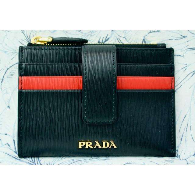 PRADA（プラダ） 財布 日本未発売 PRADA 1MC026 カーフレザー型押し