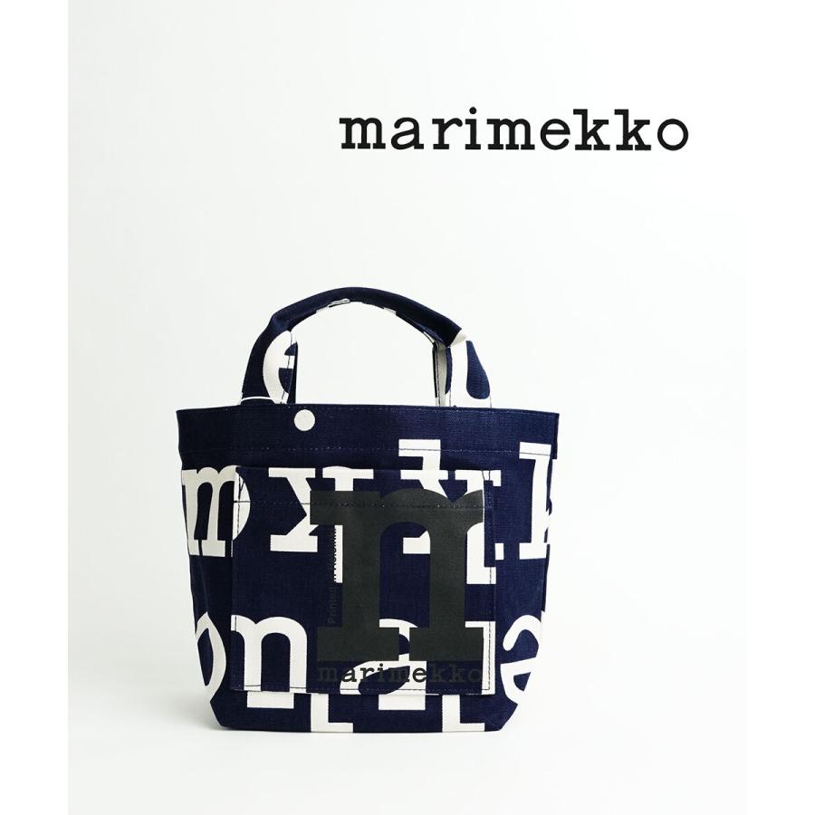 marimekko（マリメッコ） MONO MINI TOTE LOGO BAG marimekko