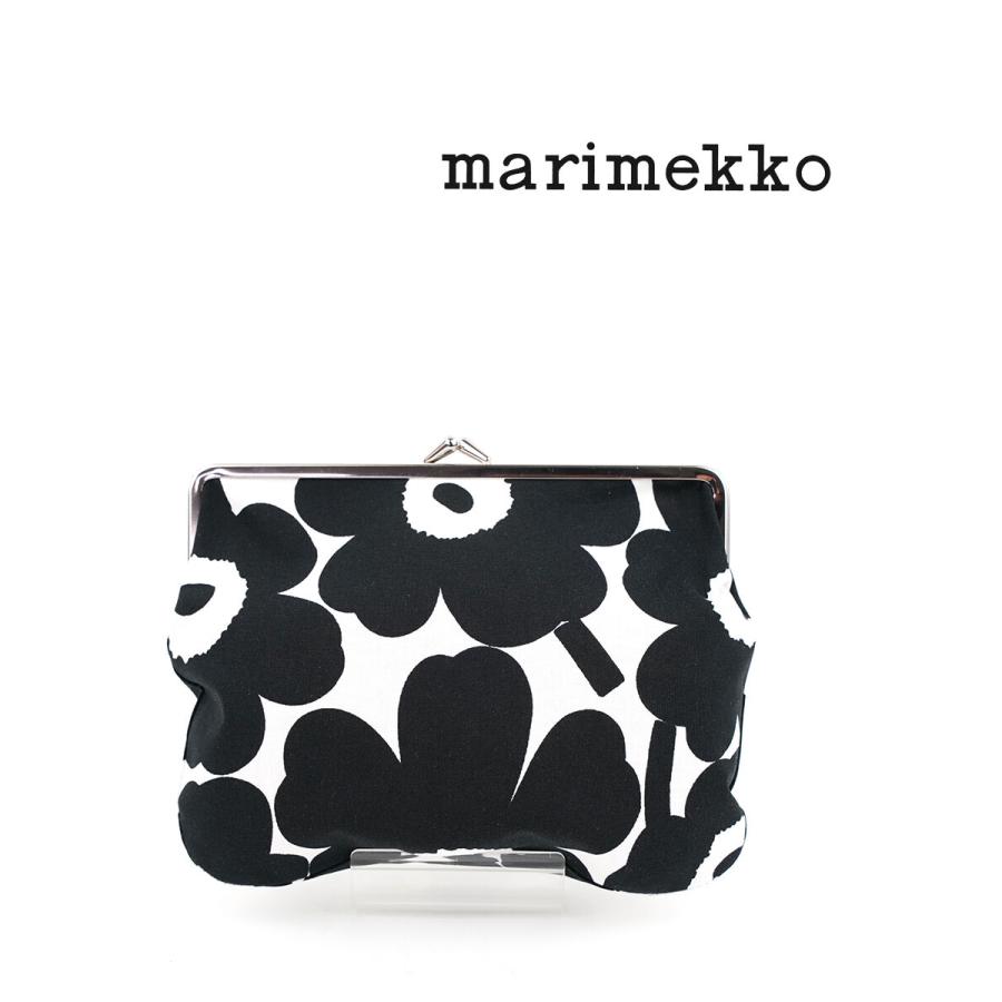 marimekko（マリメッコ） がま口ポーチ フラットポーチ PUOLIKAS