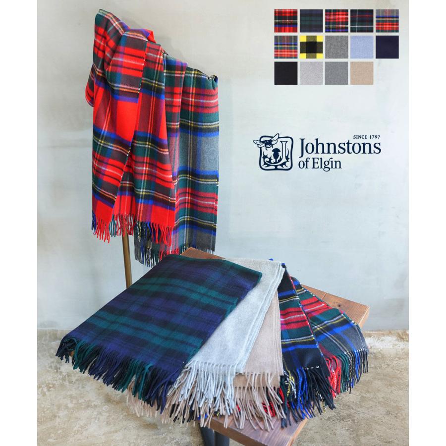 ジョンストンズ カシミヤ大判ストール WA56 JOHNSTONS 2025秋冬新作