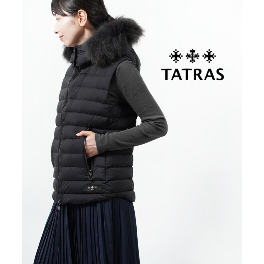 TATRAS（タトラス） ダウンベスト ORSIERA オルシエラ ナイロンタフタ