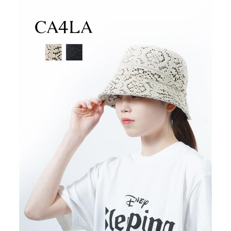 CA4LA（カシラ） バケットハット 帽子 LACE HAT6 CA4LA レディース