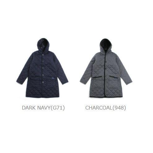 LAVENHAM（ラベンハム） キルティングコート ロング ウールブランドン