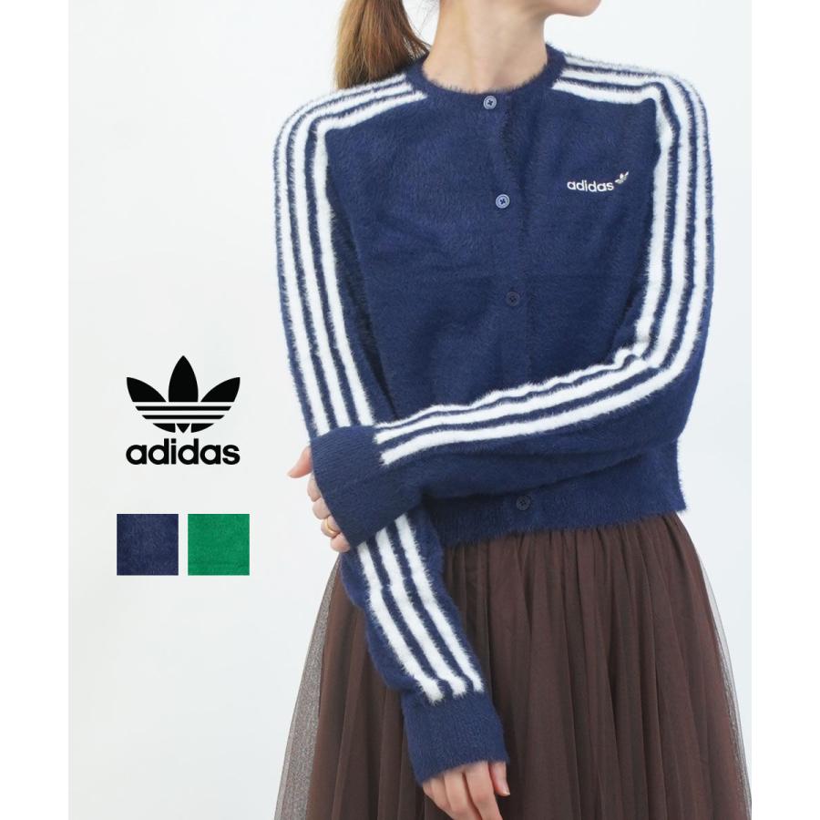 アディダス フラッフィーニットカーディガン adidas 2025秋冬新作