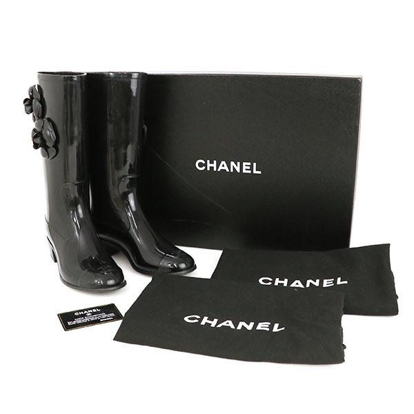 お値下げ可能‼️値下げ可能❗️】CHANELレインブーツ カメリア ココ