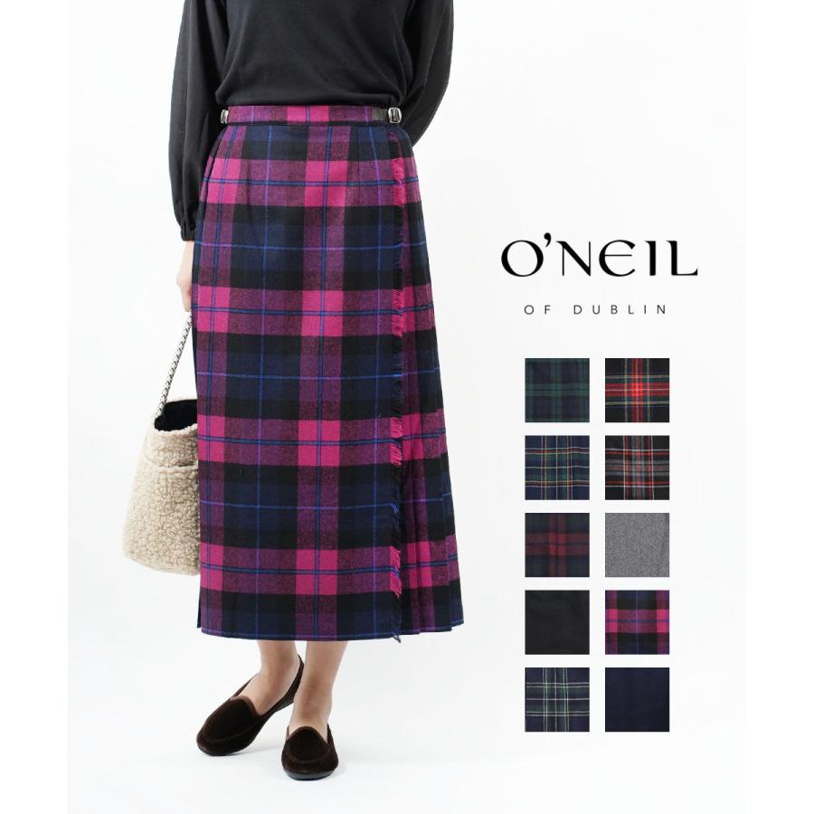 O'NEIL of DUBLIN（オニールオブダブリン） キルトスカート ロング