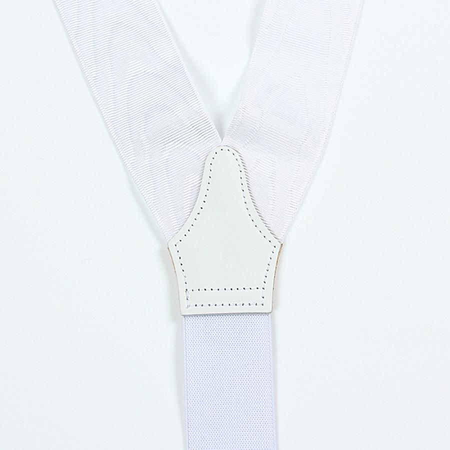 albert thurston（アルバートサーストン） サスペンダー モアレ柄